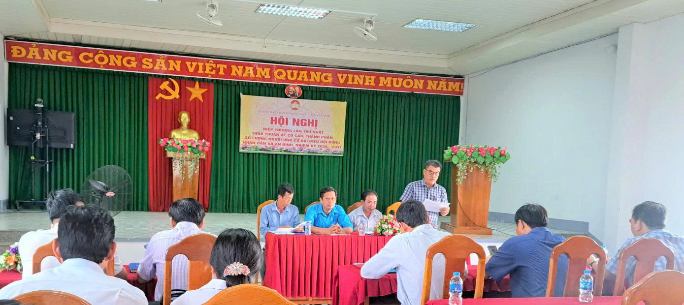 Mặt trận Tổ quốc Việt Nam  xã An Bình Hiệp thương lần thứ nhất dự kiến 45 ứng cử viên Hội đồng nhân dân nhiệm kỳ mới 2026-2031