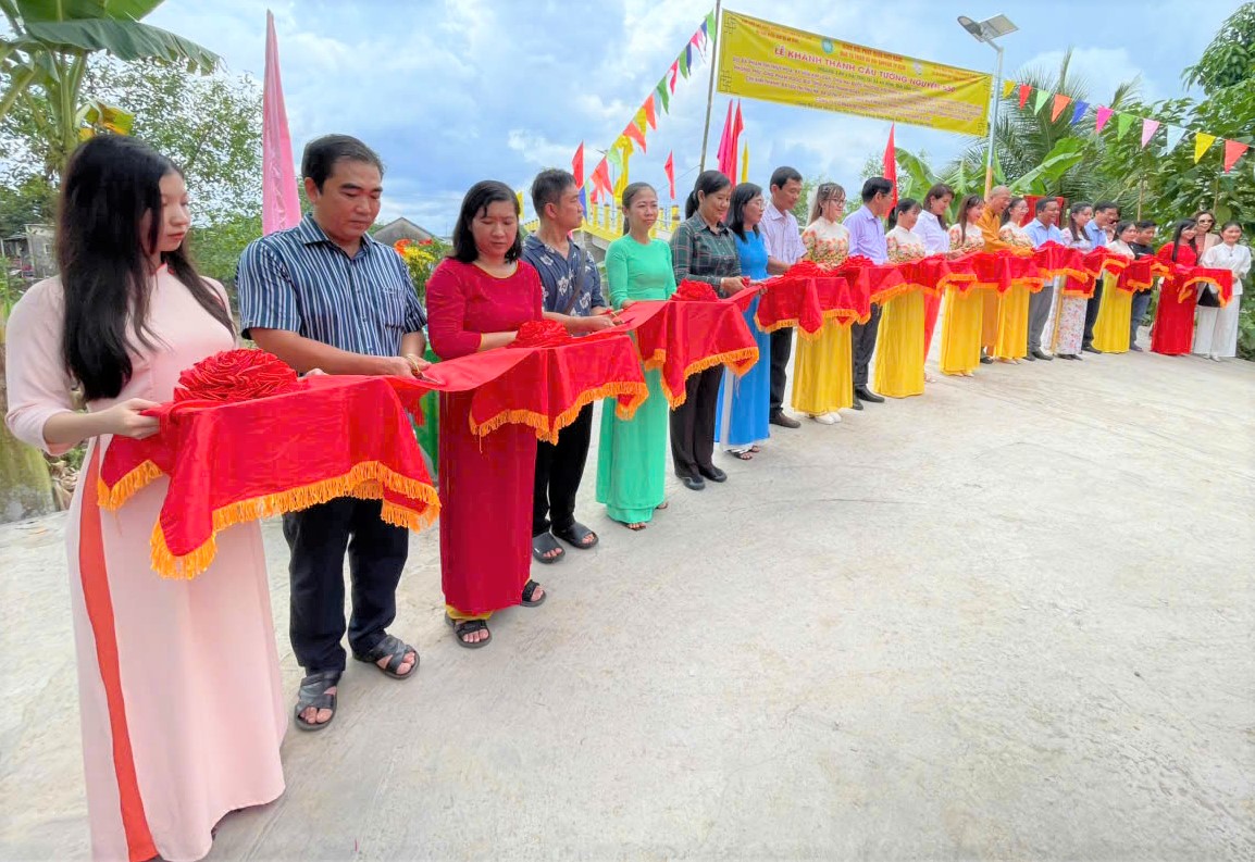 Cầu Tường Nguyên 550 - Kết nối đôi bờ, nâng bước đến trường