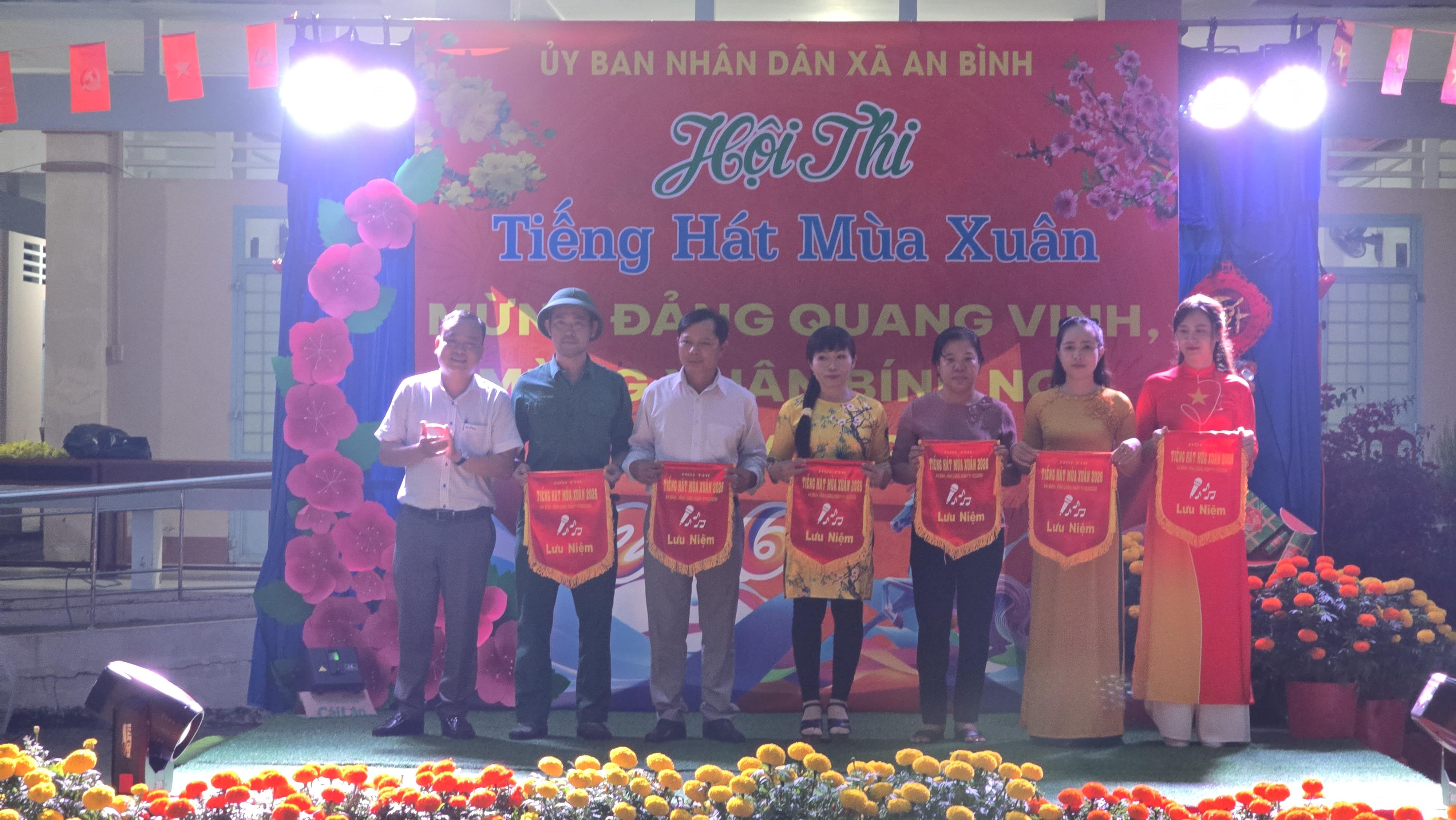 Sôi nổi Hội thi Tiếng hát mùa xuân 2026 tại xã An Bình: Mừng Đảng quang vinh – Mừng Xuân Bính Ngọ