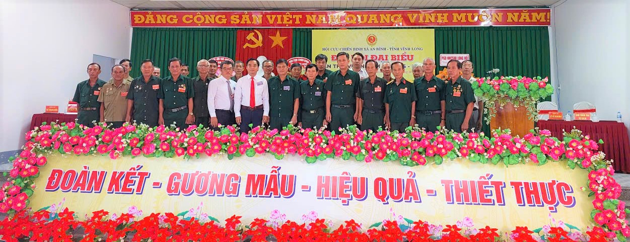 Đại hội đại biểu Hội Cựu chiến binh xã An Bình lần thứ VIII, nhiệm kỳ 2025-2030 thành công tốt đẹp

