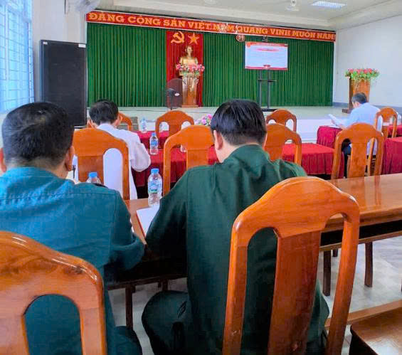 Đảng ủy xã An Bình tổ chức hội nghị trực tuyến triển khai các văn bản về công tác kiểm tra, giám sát và kỷ luật của Đảng