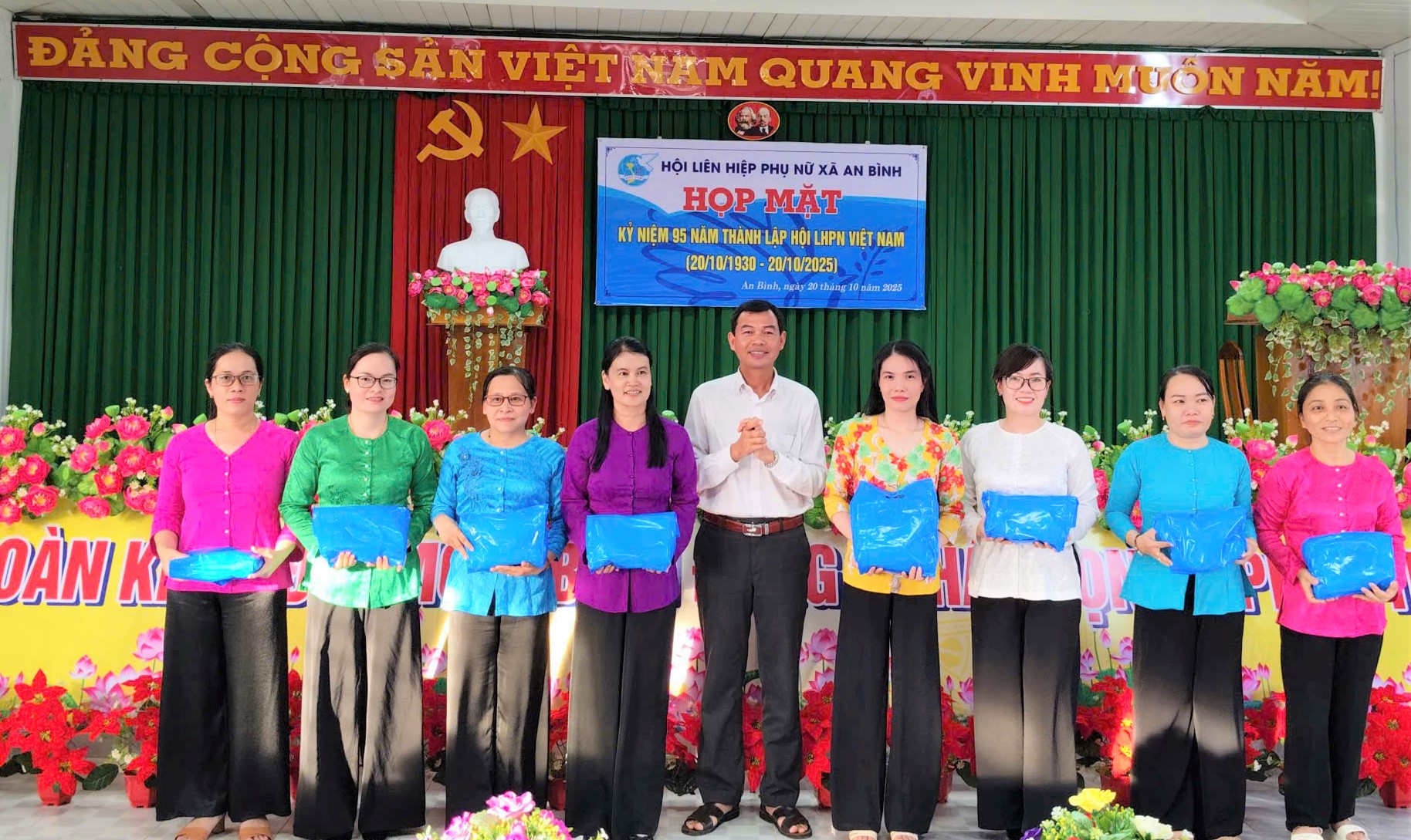 PHỤ NỮ AN BÌNH TỰ HÀO KỶ NIỆM 95 NĂM TRUYỀN THỐNG HỘI LIÊN HIỆP PHỤ NỮ VIỆT NAM (20/10/1930 – 20/10/2025)